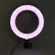 رینگ لایت 6 اینچ RGB LED MJ16