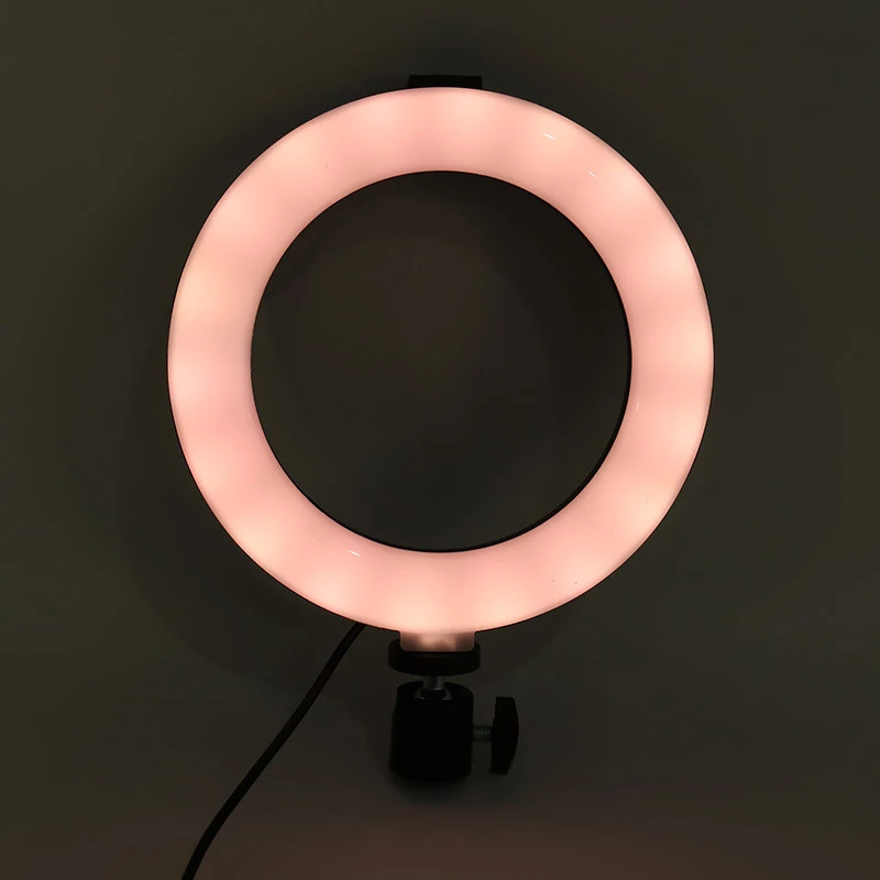 رینگ لایت 6 اینچ RGB LED MJ16