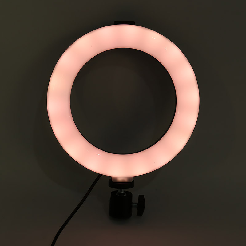 رینگ لایت 6 اینچ RGB LED MJ16