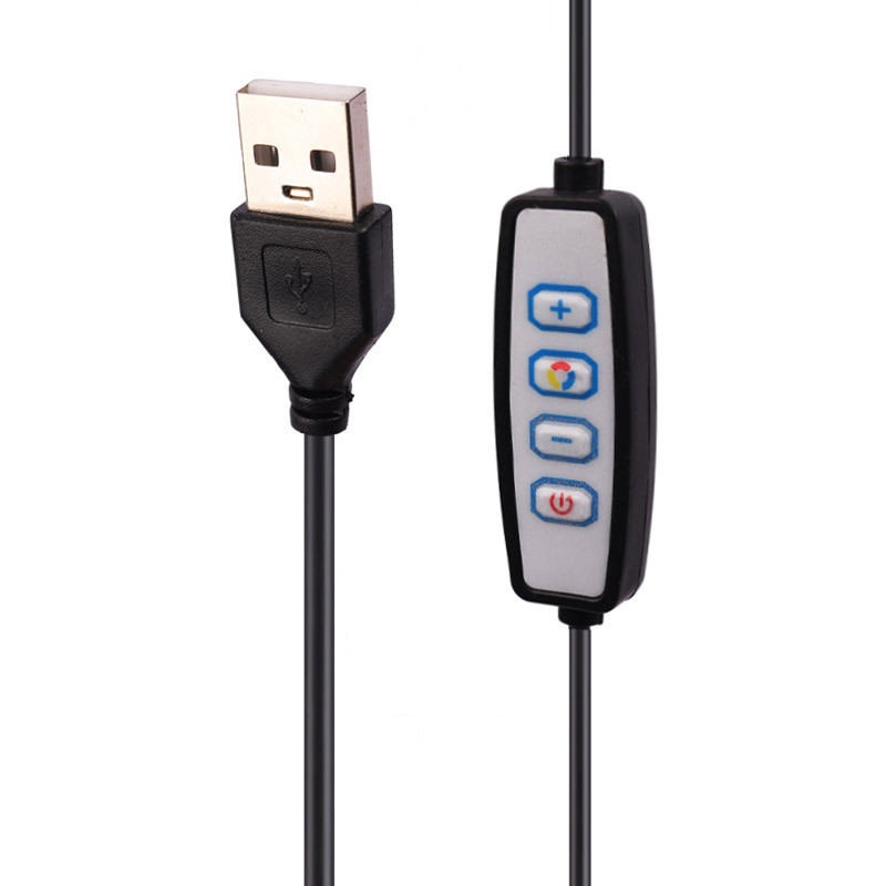 رینگ لایت 6 اینچ RGB LED MJ16