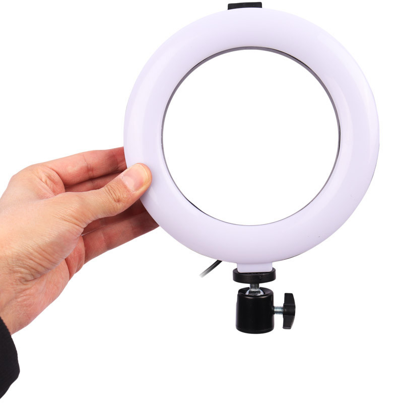 رینگ لایت 6 اینچ RGB LED MJ16
