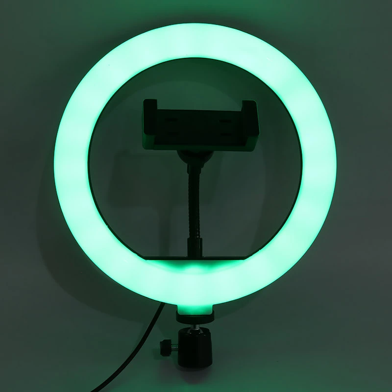 رینگ لایت 8 اینچ RGB LED MJ20