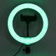 رینگ لایت 8 اینچ RGB LED MJ20
