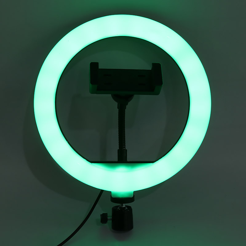 رینگ لایت 8 اینچ RGB LED MJ20