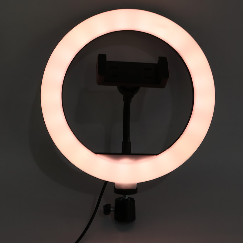 رینگ لایت 8 اینچ RGB LED MJ20