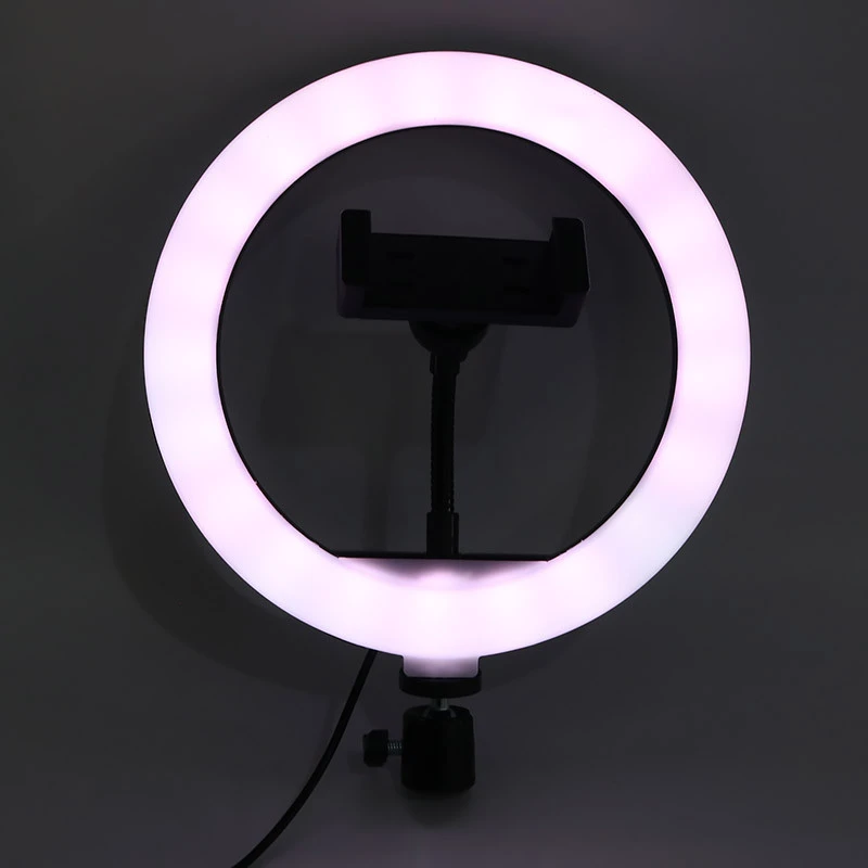 رینگ لایت 8 اینچ RGB LED MJ20