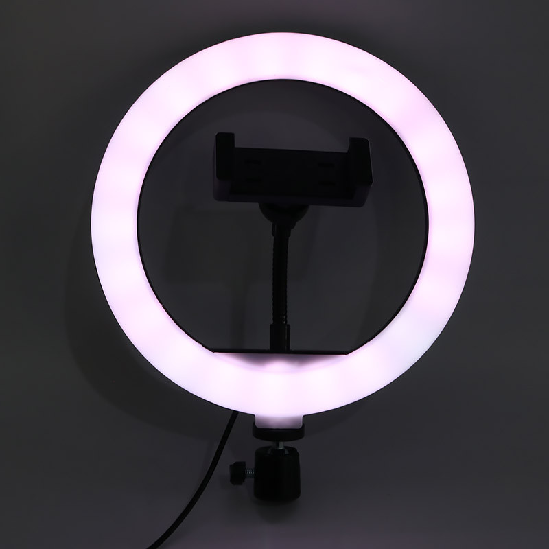 رینگ لایت 8 اینچ RGB LED MJ20