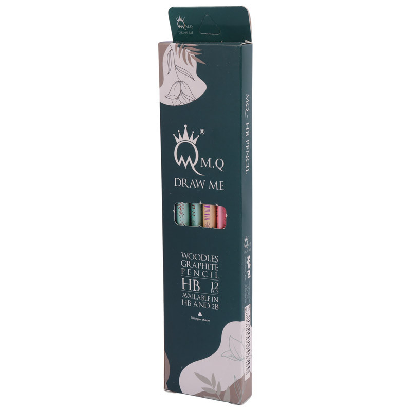 مداد مشکی ام کیو M.Q H-14 بسته 12 عددی