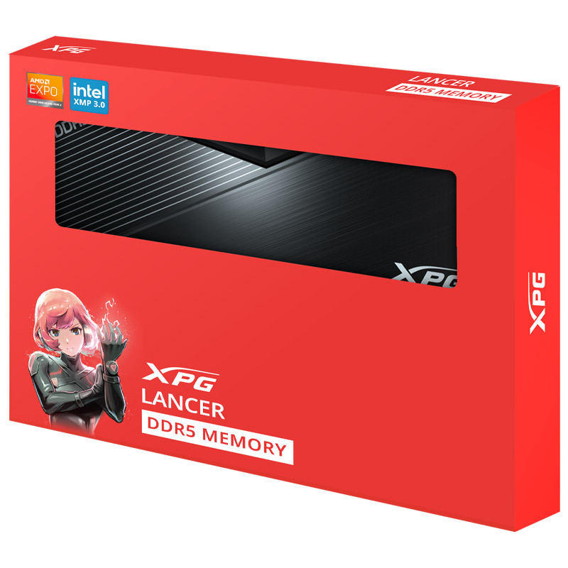 رم کامپیوتر ADATA XPG LANCER DDR5 16GB 5200MHz CL38 Dual