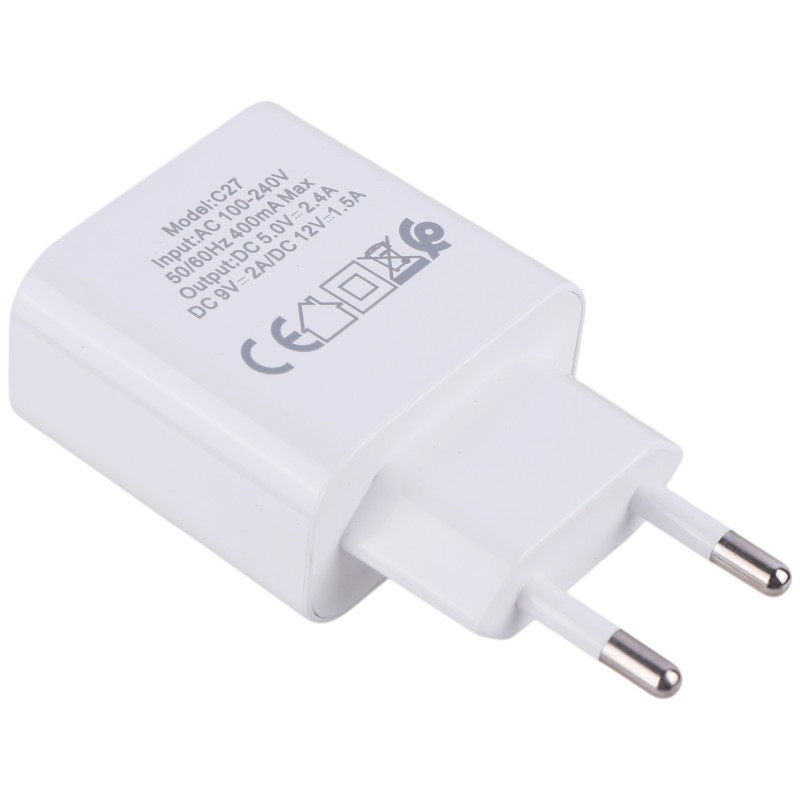 شارژر دیواری 18 وات کانفلون C27 QC3.0 PD 2.4A + کابل تایپ سی