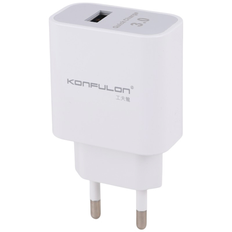 شارژر دیواری 18 وات کانفلون C27 QC3.0 PD 2.4A + کابل تایپ سی