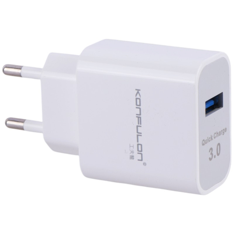 شارژر دیواری 18 وات کانفلون C27 QC3.0 PD 2.4A + کابل تایپ سی