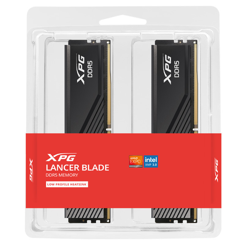 رم کامپیوتر ADATA XPG LANCER BLADE Black DDR5 32GB 5600MHz CL46 Dual
