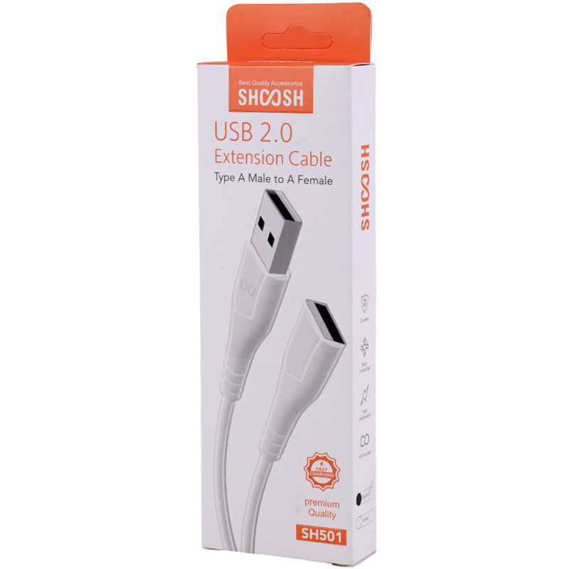 کابل افزایش طول Shoosh SH501 USB2.0 0.5M