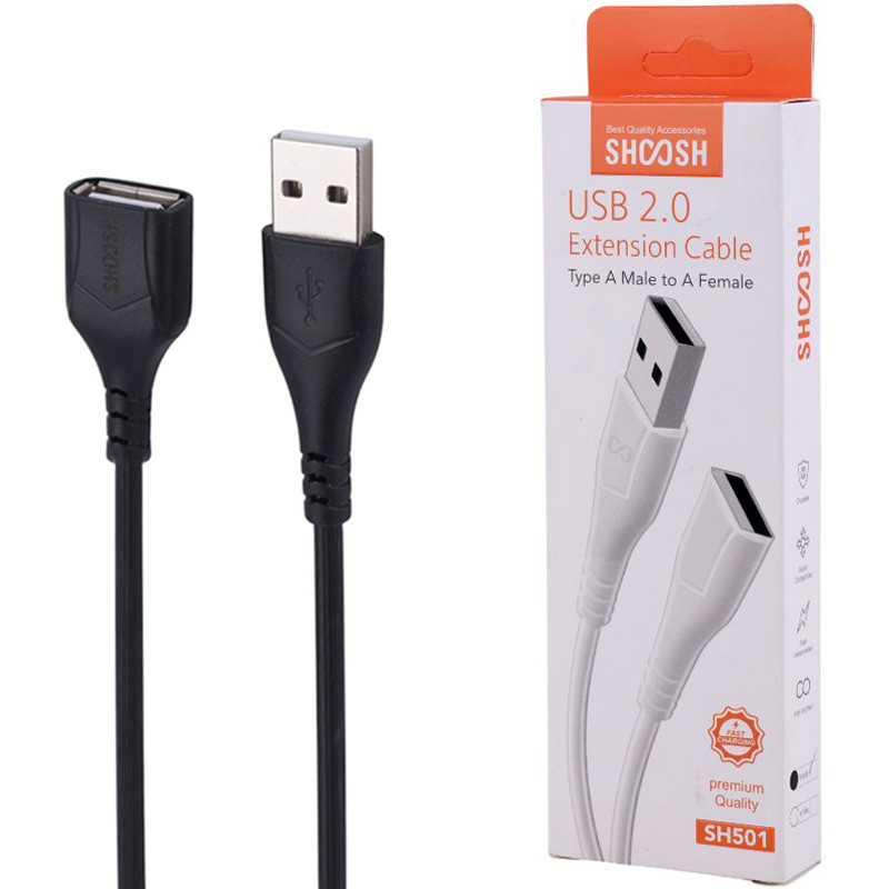 کابل افزایش طول Shoosh SH501 USB2.0 0.5M