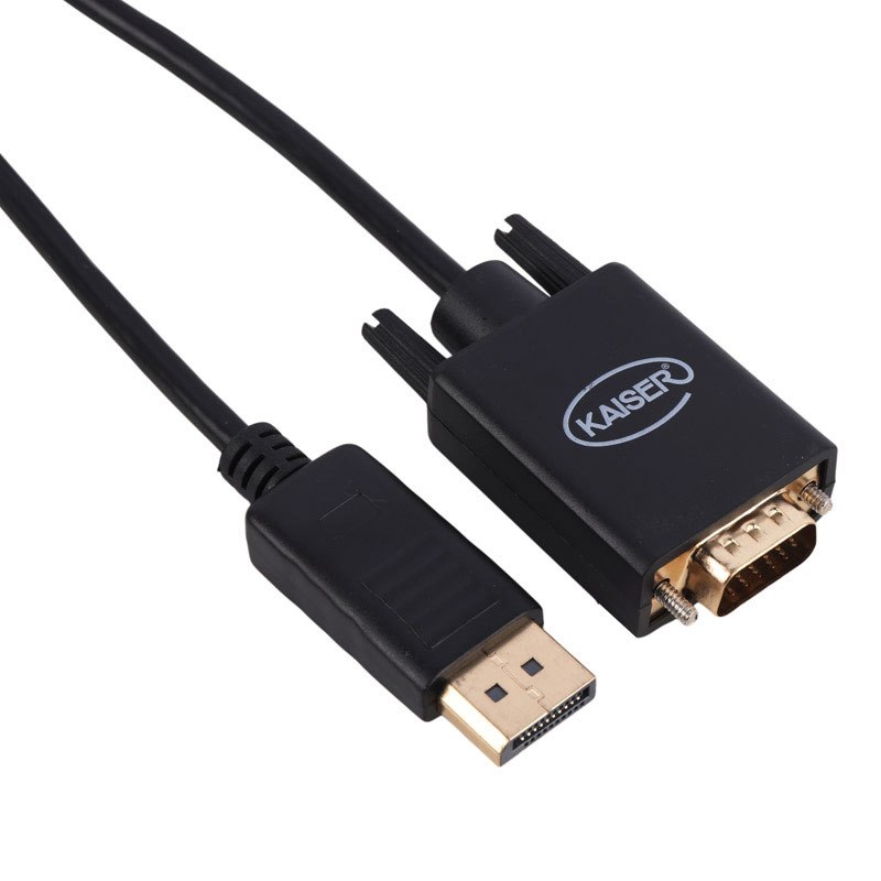 کابل Display به VGA کایزر K-624 طول 1.8 متر