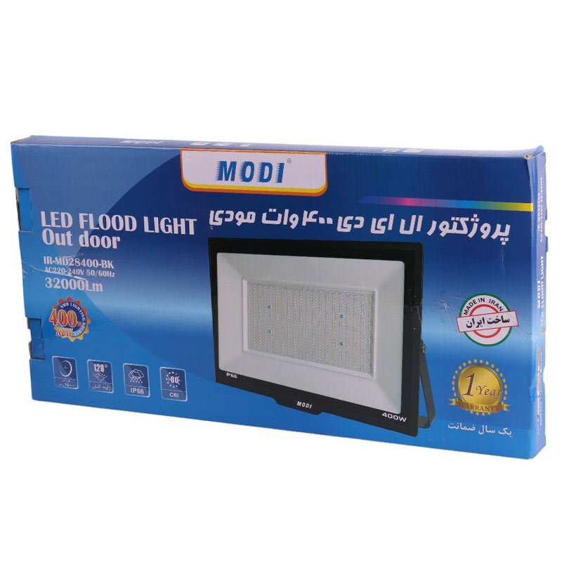 پروژکتور ال ای دی 400 وات مودی IR-MD28400