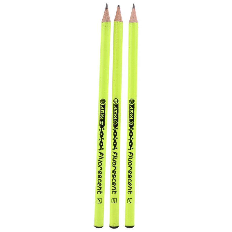 مداد مشکی آریا Fluorescent بسته 72 عددی