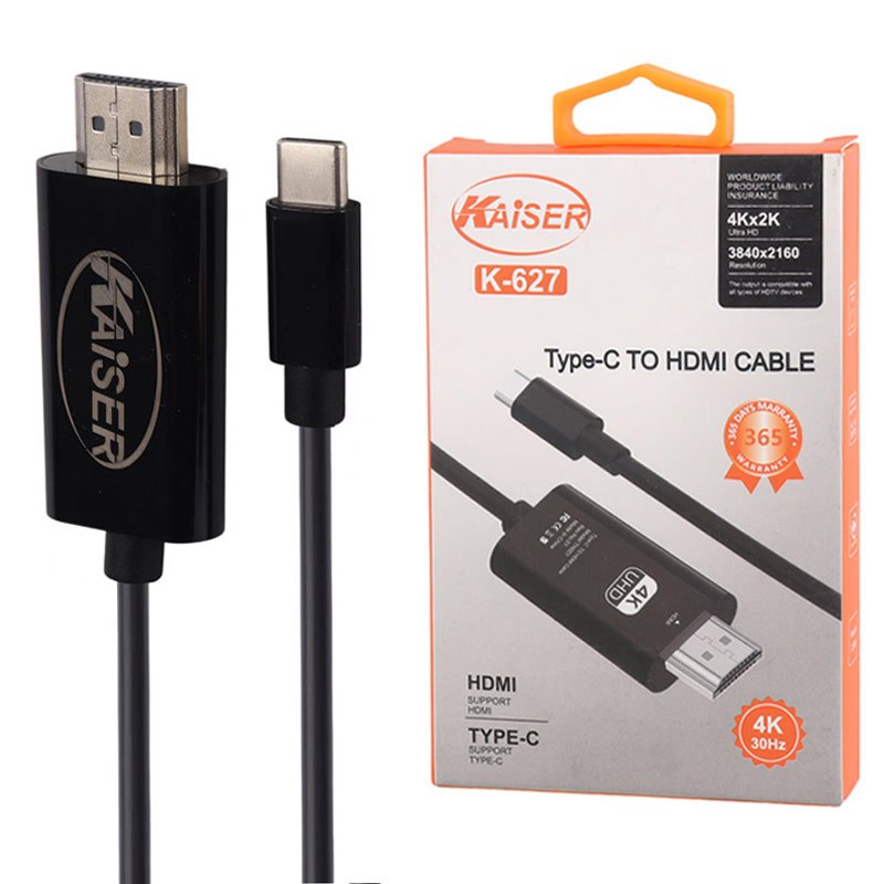 کابل تبدیل Type-C به HDMI کایزر K-627 طول 2 متر