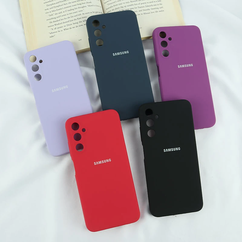 قاب سیلیکونی اصلی زیربسته سامسونگ Galaxy A05s محافظ لنزدار