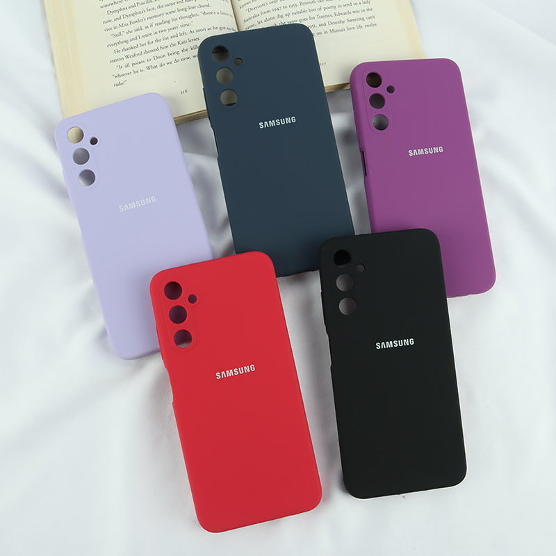 قاب سیلیکونی اصلی زیربسته سامسونگ Galaxy A05s محافظ لنزدار