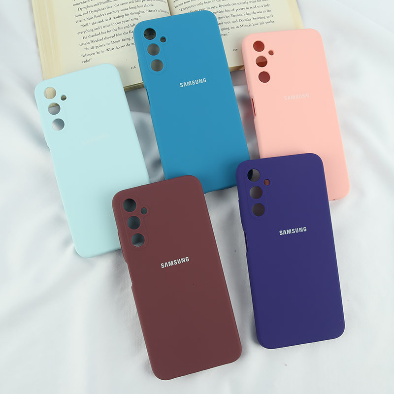 قاب سیلیکونی اصلی زیربسته سامسونگ Galaxy A05s محافظ لنزدار
