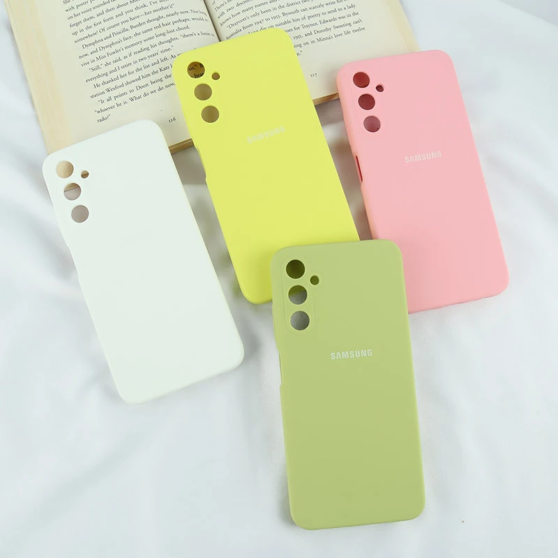 قاب سیلیکونی اصلی زیربسته سامسونگ Galaxy A05s محافظ لنزدار