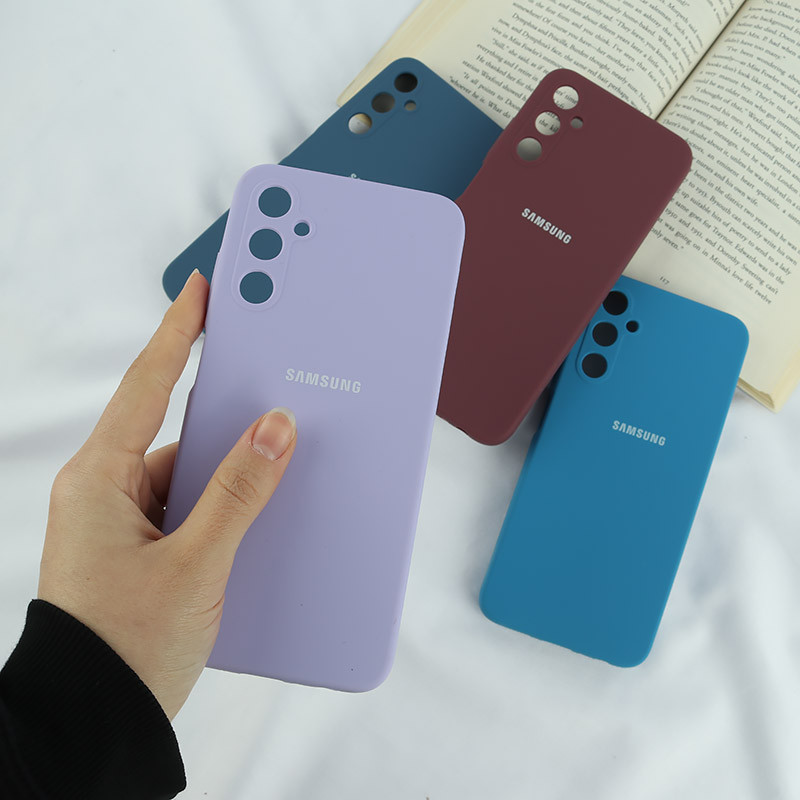 قاب سیلیکونی اصلی زیربسته سامسونگ Galaxy A05s محافظ لنزدار