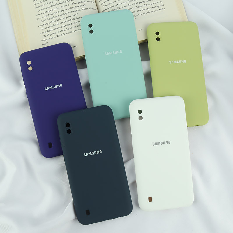 قاب سیلیکونی اصلی زیربسته سامسونگ Galaxy A10 محافظ لنزدار
