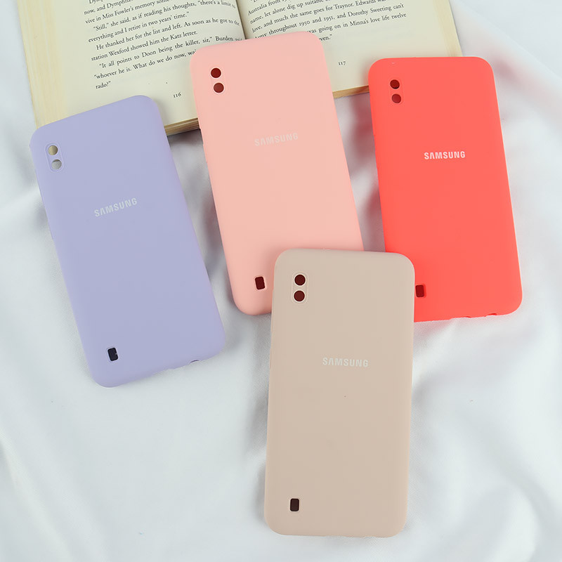 قاب سیلیکونی اصلی زیربسته سامسونگ Galaxy A10 محافظ لنزدار
