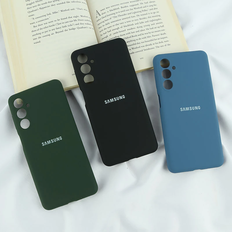 قاب سیلیکونی اصلی زیربسته سامسونگ Galaxy M54 محافظ لنزدار