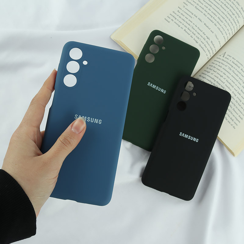 قاب سیلیکونی اصلی زیربسته سامسونگ Galaxy M54 محافظ لنزدار