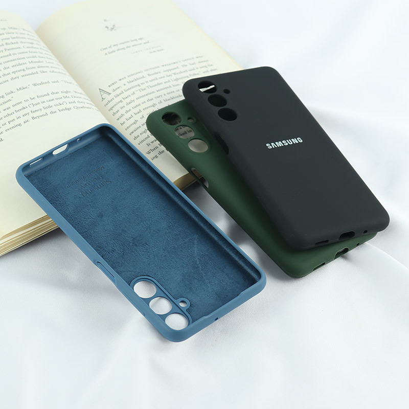 قاب سیلیکونی اصلی زیربسته سامسونگ Galaxy M54 محافظ لنزدار
