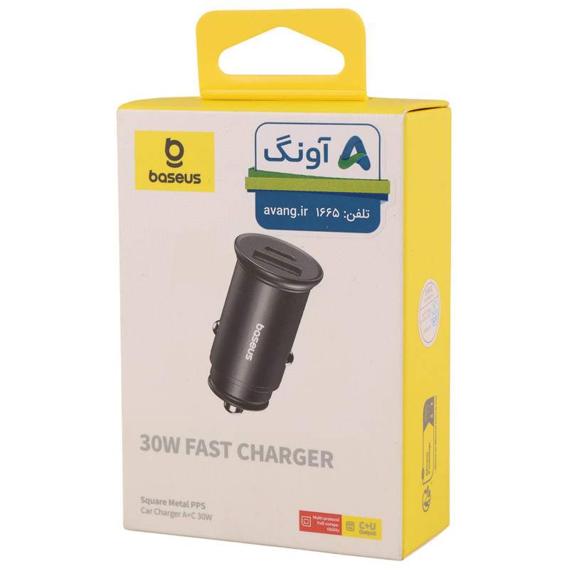 شارژر فندکی فست شارژ Baseus CCALL-BS QC4.0 5A PD 30W