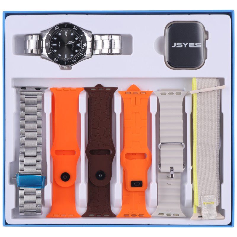 ساعت هوشمند JSYES M75 Max 49mm + یک عدد ساعت عقربه ای