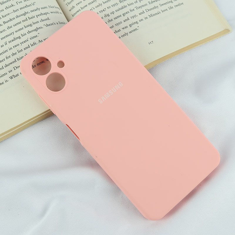 قاب سیلیکونی اصلی زیربسته سامسونگ Galaxy A06 محافظ لنزدار