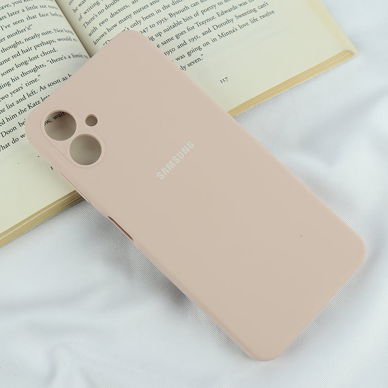 قاب سیلیکونی اصلی زیربسته سامسونگ Galaxy A06 محافظ لنزدار