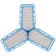 چراغ ماشینی 18 وات Yin Xin YK-B067