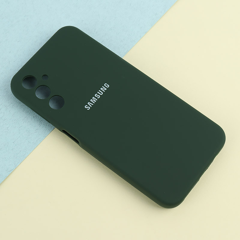 قاب سیلیکونی اصلی زیربسته سامسونگ Galaxy A14 4G / A14 5G محافظ لنزدار