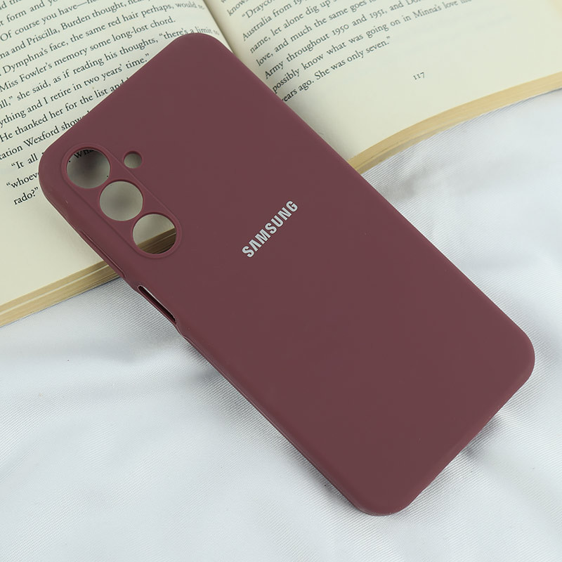 قاب سیلیکونی اصلی زیربسته سامسونگ Galaxy A16 4G / A16 5G محافظ لنزدار