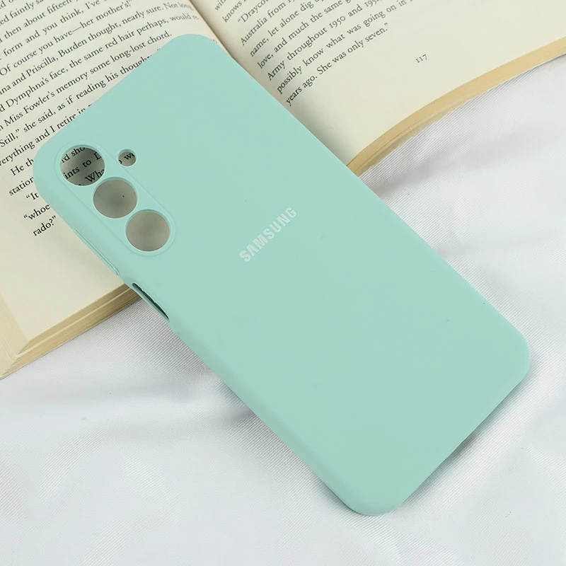 قاب سیلیکونی اصلی زیربسته سامسونگ Galaxy A16 4G / A16 5G محافظ لنزدار