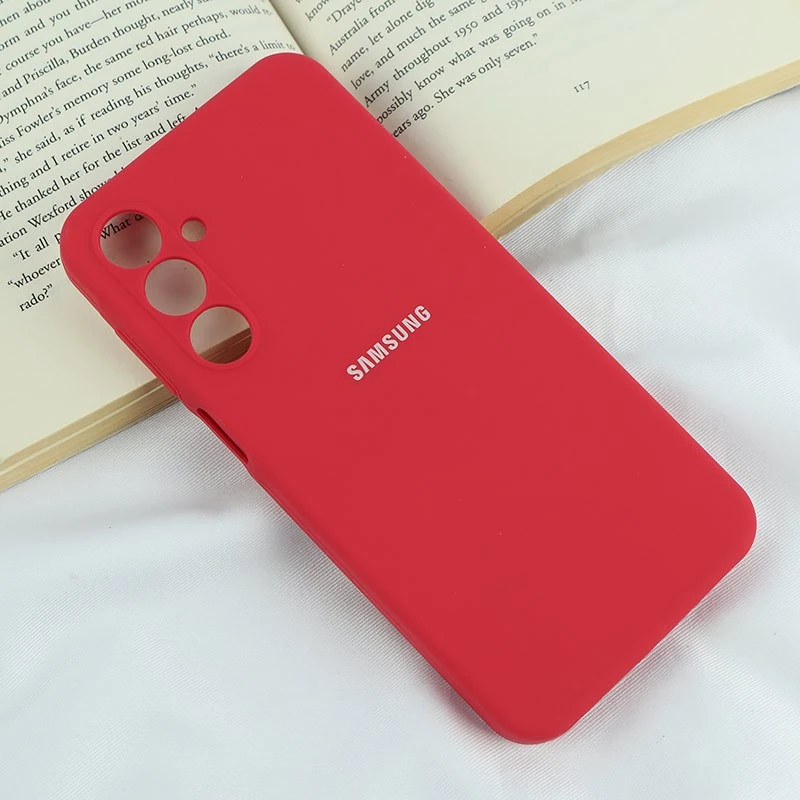قاب سیلیکونی اصلی زیربسته سامسونگ Galaxy A16 4G / A16 5G محافظ لنزدار