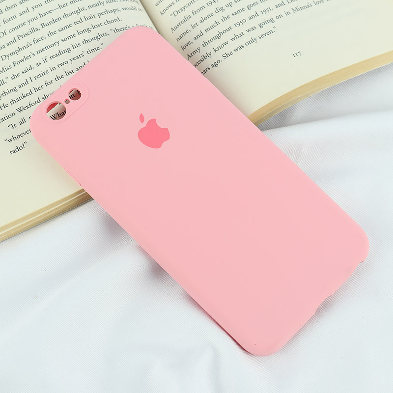 قاب سیلیکونی اصلی زیربسته آیفون iPhone 6 Plus / 6s Plus محافظ لنزدار