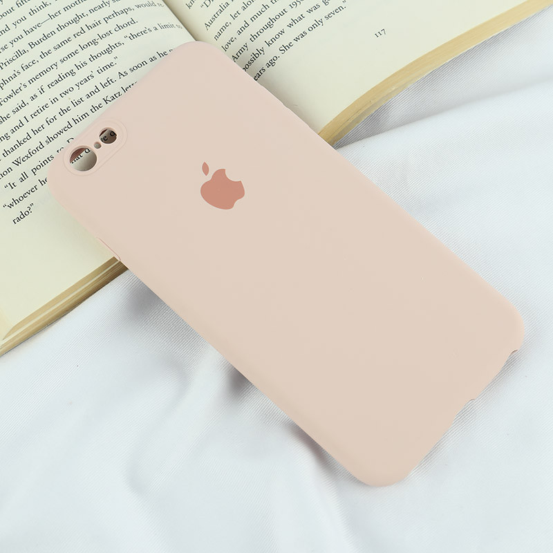 قاب سیلیکونی اصلی زیربسته آیفون iPhone 6 Plus / 6s Plus محافظ لنزدار