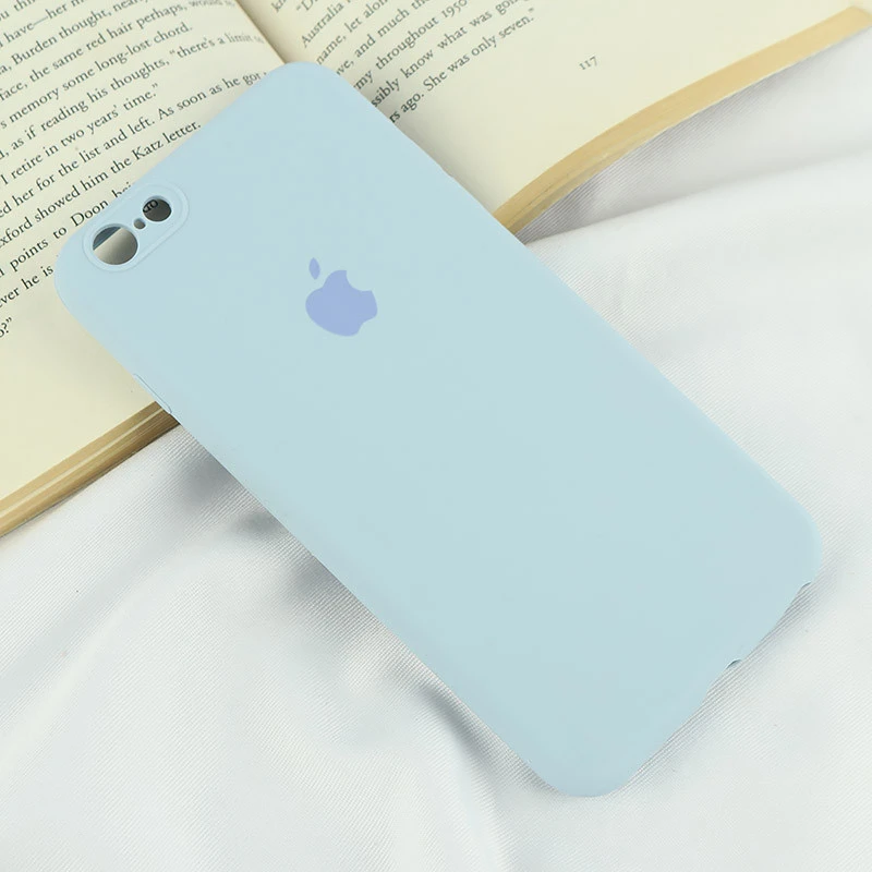 قاب سیلیکونی اصلی زیربسته آیفون iPhone 6 Plus / 6s Plus محافظ لنزدار