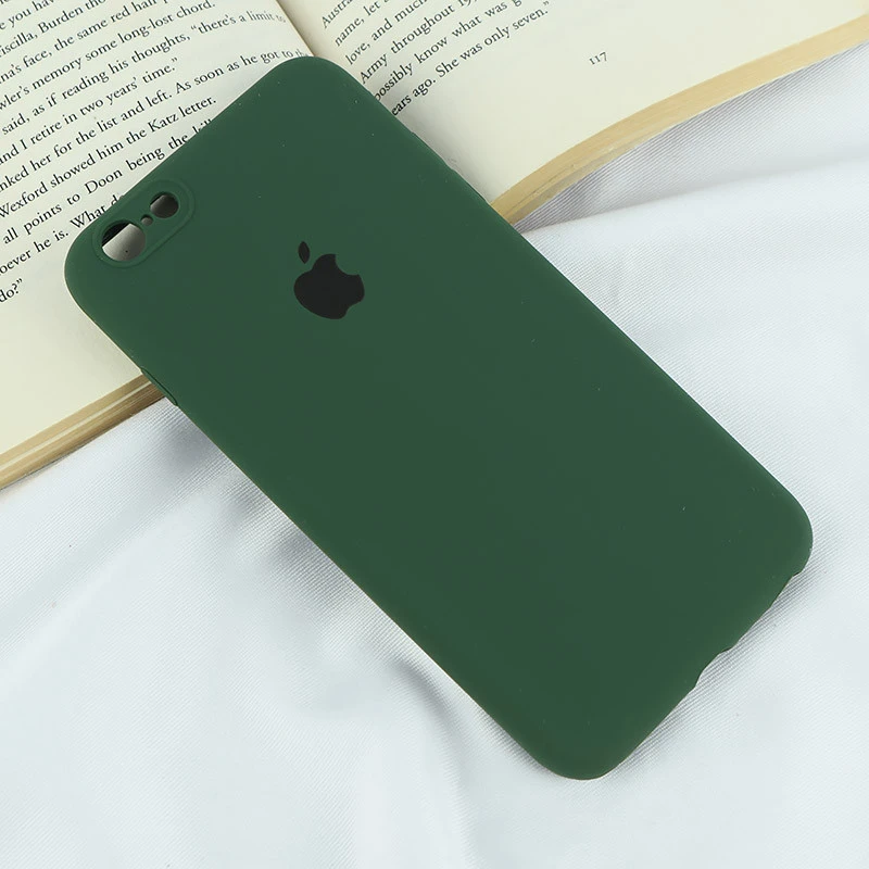 قاب سیلیکونی اصلی زیربسته آیفون iPhone 6 Plus / 6s Plus محافظ لنزدار