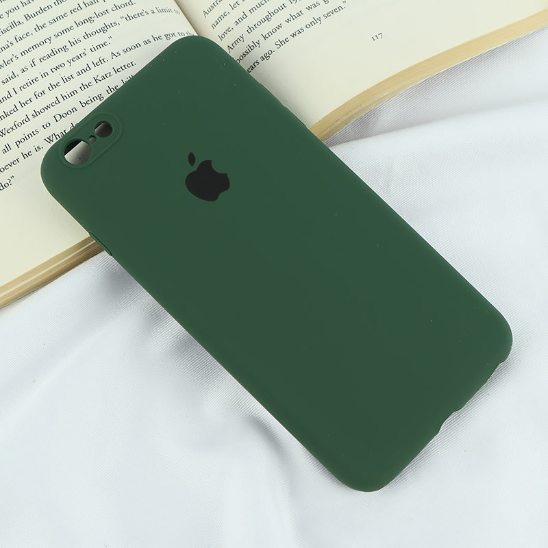 قاب سیلیکونی اصلی زیربسته آیفون iPhone 6 Plus / 6s Plus محافظ لنزدار