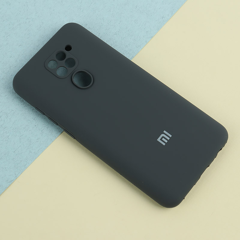 قاب سیلیکونی اصلی زیربسته شیائومی Redmi Note 9 محافظ لنزدار