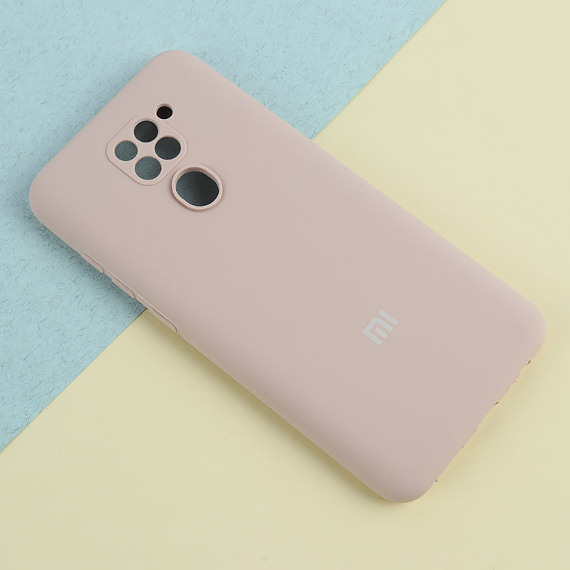 قاب سیلیکونی اصلی زیربسته شیائومی Redmi Note 9 محافظ لنزدار