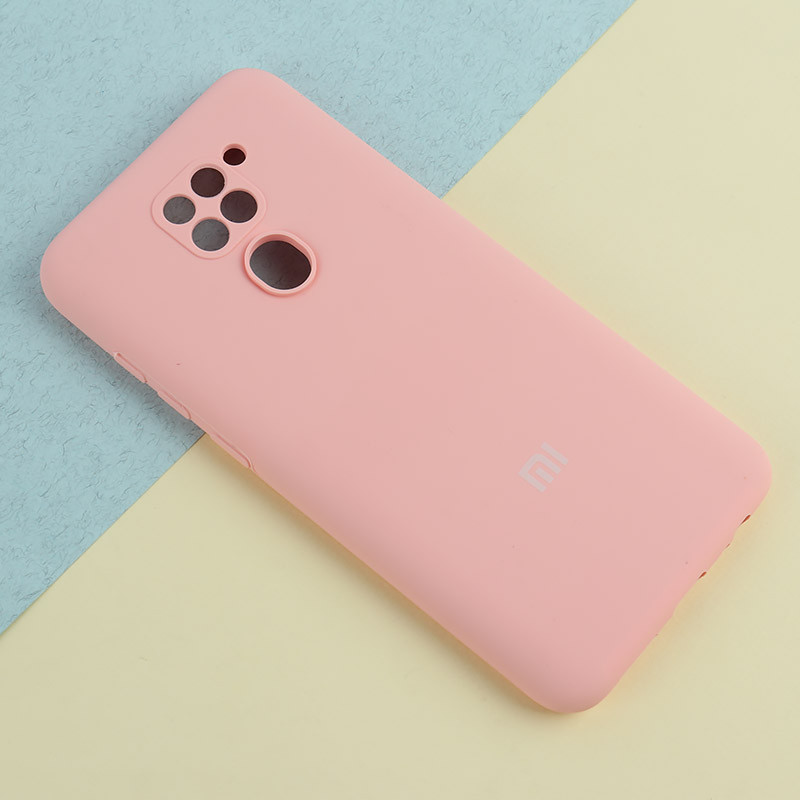 قاب سیلیکونی اصلی زیربسته شیائومی Redmi Note 9 محافظ لنزدار